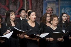 Themos Mexis, choir performing for Archbishop Makarios